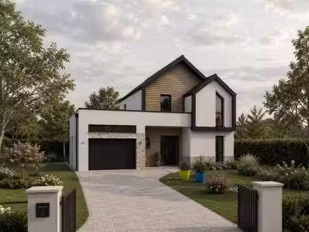 terrain avec maison neuf à vendre