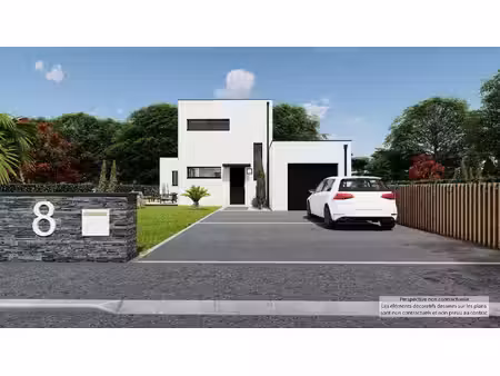 terrain avec maison neuf à vendre