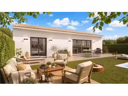 terrain avec maison neuf à vendre