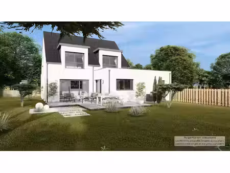 terrain avec maison neuf à vendre