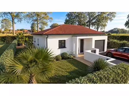 terrain avec maison neuf à vendre