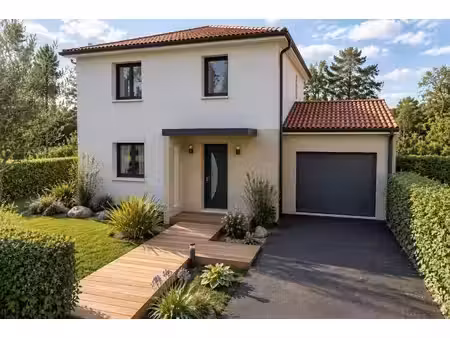 terrain avec maison neuf à vendre