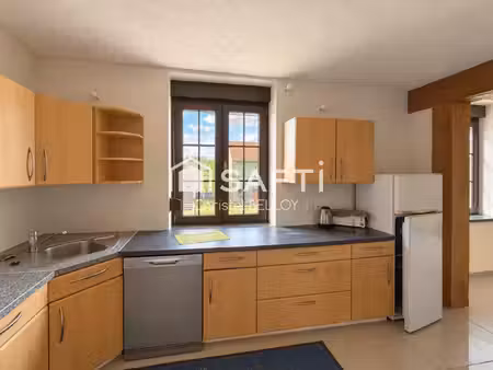 t4 meublé de 94m2 - 3 chambres + garage