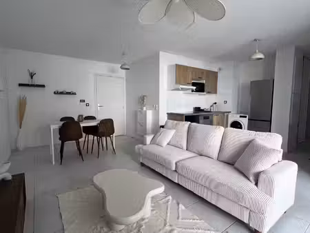 apt t3 neuf meublé avec terrasse et parking sécurisé - lormon