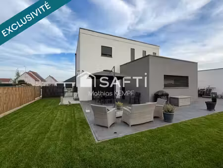maison contemporaine 2022 - 144 m² + garage 38m²