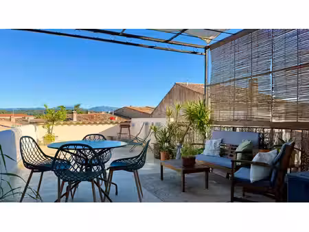 clermont-l’hérault (34) – appartement 4 pièces avec grande terrasse et vue panoramique