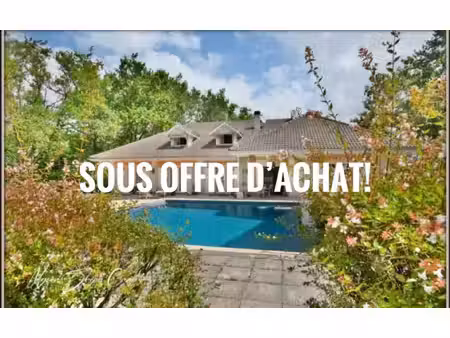 propriete à vendre 8 pièces de 350 m² environ à mimizan (40) avec lac privatif  cadre exce
