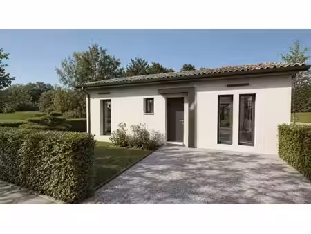 terrain avec maison neuf à vendre