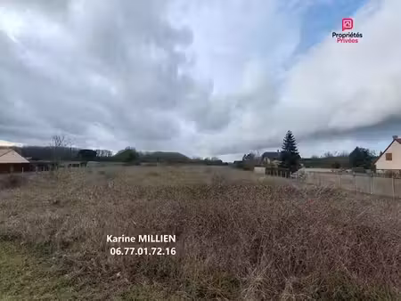 vente terrain 1695 m² à muzy (27650)  80 000 €