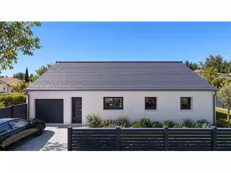 terrain avec maison neuf à vendre