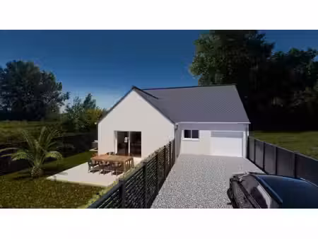 terrain avec maison neuf à vendre