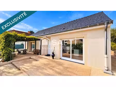 maison récente de plain-pied – 158 m² – terrain de 1 400 m² – montchanin