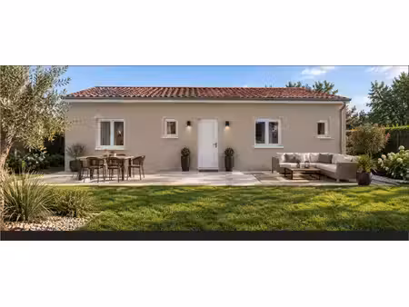 terrain avec maison neuf à vendre