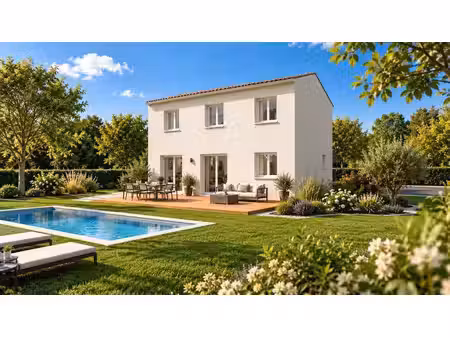 terrain avec maison neuf à vendre