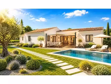 terrain avec maison neuf à vendre