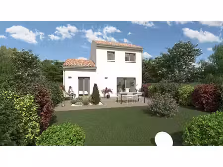 terrain avec maison neuf à vendre