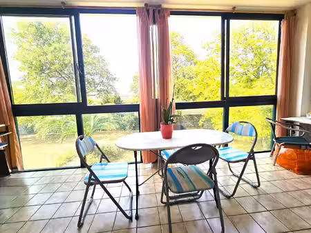 vente - anglet larochefoucauld - t1 bis avec terrasse couverte  stationnement et cave