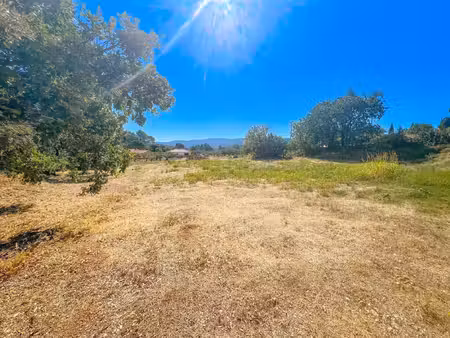 salernes -terrain à bâtir de 6 447 m² avec permis de construire accordé