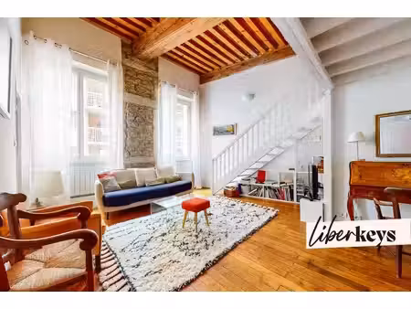 bel appartement t3 bis de 67 m² - 2 vraies chambres - haut des pentes de la croix-rousse