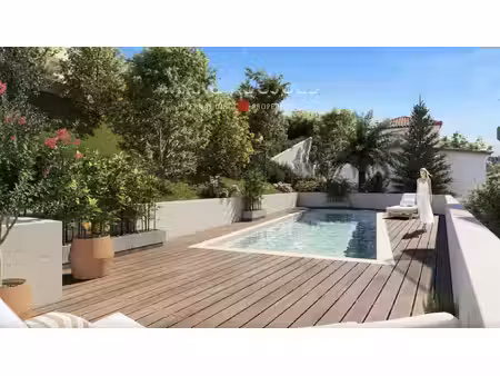 nice sainte-marguerite - 2 pièces avec terrasse  parking et piscine