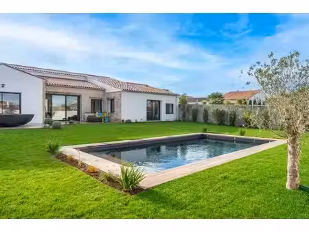 Île de ré - la flotte - maison familiale contemporaine avec pisc