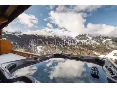 meribel - chalet d'exception avec piscine privée
