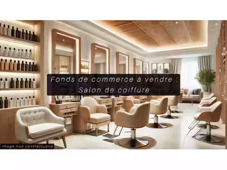 fonds de commerce : salon de coiffure à annecy