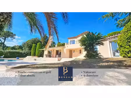 villa proche mer commerces et golf à valescure - saint raphaël