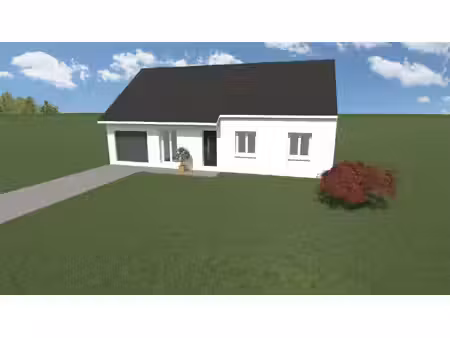 terrain avec maison neuf à vendre