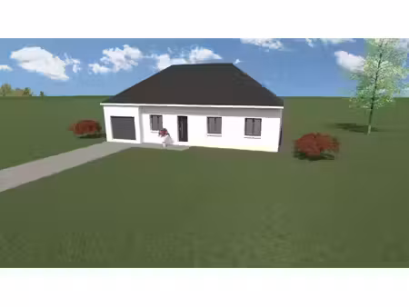 terrain avec maison neuf à vendre