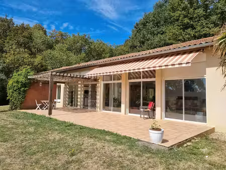 maison d'architecte plain pied 3 chambres 168m2