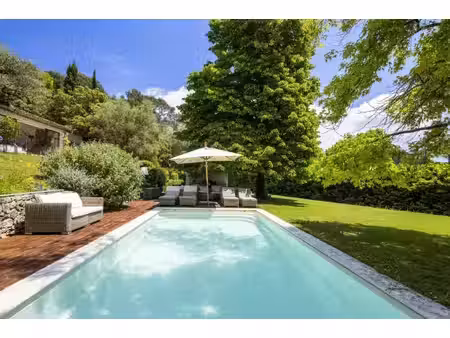 valbonne : belle villa rénovée avec piscine  à pied du village