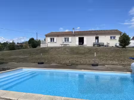 maison contemporaine avec piscine et vues