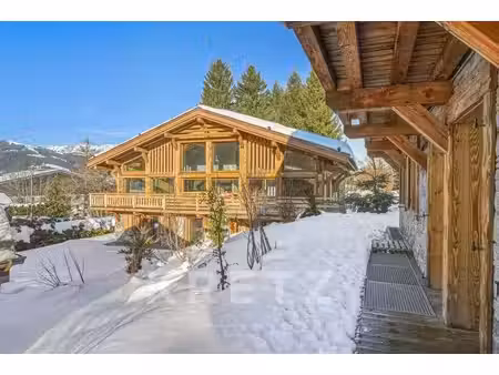 megeve- mont d'arbois - chalet en cours de finitions