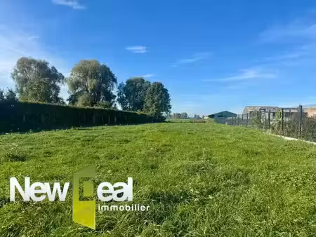 vente terrain 1800 m² à landas (59310)  168 000 €