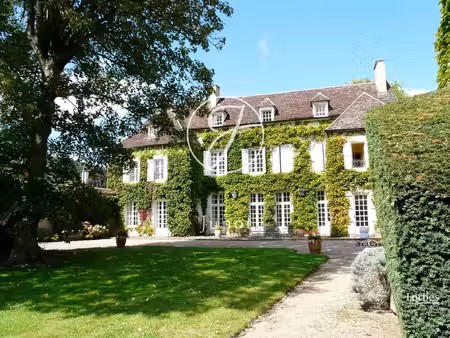 vézelay - yonne - château xvième & maison d'amis- dépendance- piscine- tennis parc de...