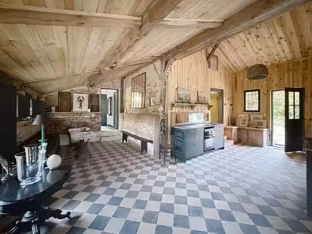 maison landaise de caractère entièrement rénovée au coeur d'un airial