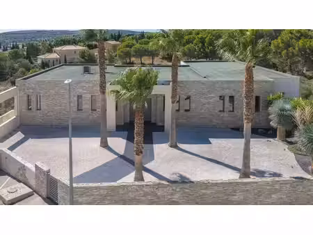 villa contemporaine d'exception — vue panoramique sur l'étang de