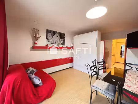 studio 2/4 couchages au pied des pistes