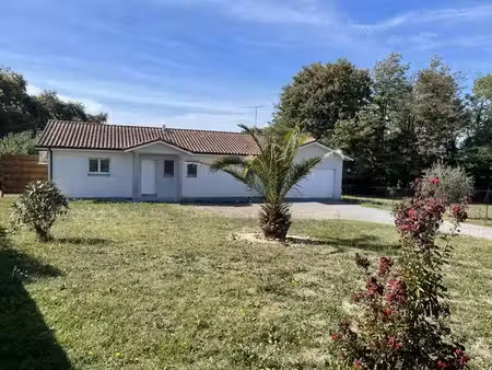 maison contemporaine (2017) t4 de plain pied sur terrain 1656 m2