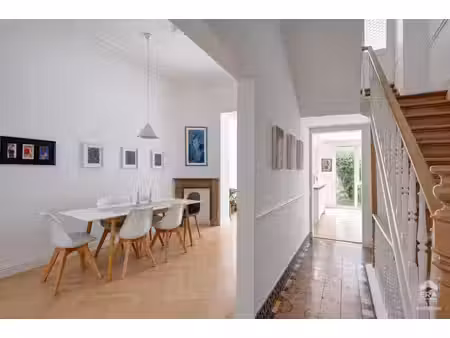 maison 3 chambres + cour arrière à louer à ixelles