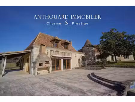 charmante maison en pierre  2 ha piscine