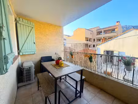toulon ortolan - superbe t3 - 69m2 - 2 chambres - terrasse - vue faron