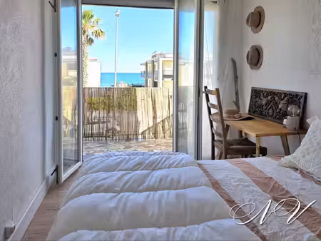 appartement t2 bis - espace lumineux 2ème ligne mer