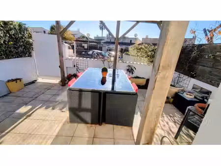 le cap d'agde  saint-martin : villa de 3 pièces en résidence  terrasses et parking