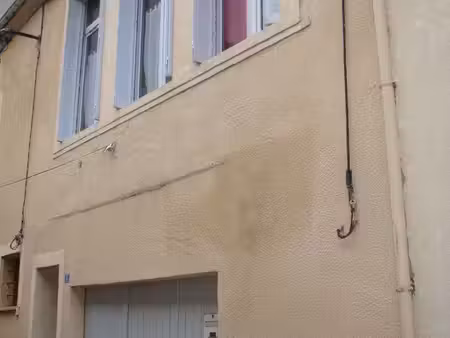maison de ville avec grand garage