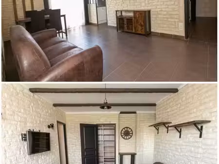 bel appartement t3 meublé 52m² — refait à neuf — calme-parking