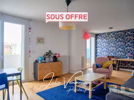 toulouse 31300 / saint-cyprien - appartement t3/t4 de 66 89 m2 - balcon - cave - parking -