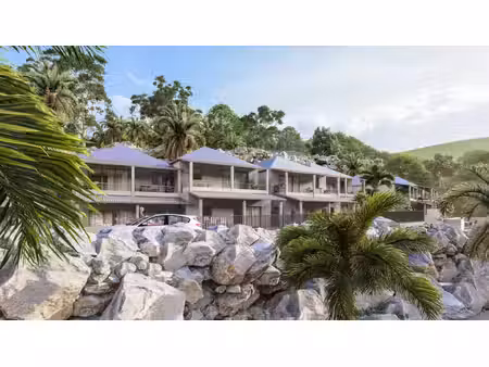 grand-case - maison neuve de 3 chambres avec terrasses et parking