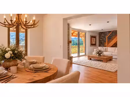 duplex rénové avec terrasse plein sud et piscine — serre chevalier